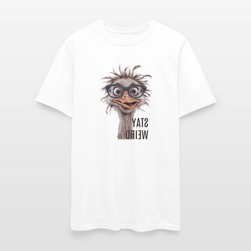 Stay Weird Funny Ostrich