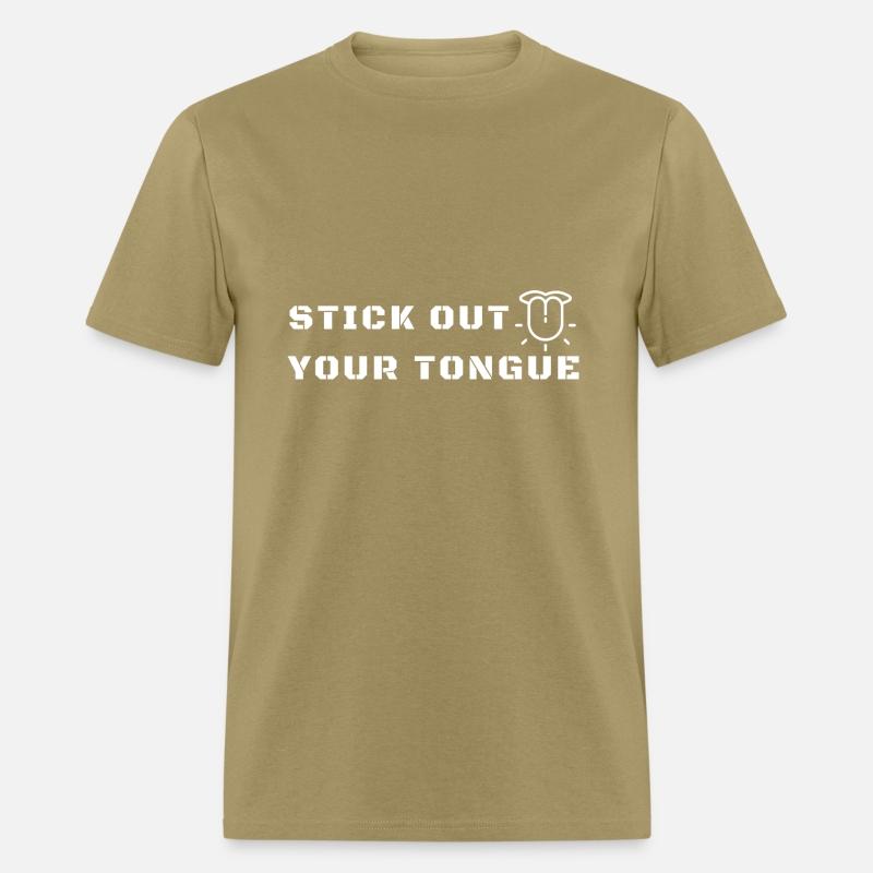 Stick Out Your Tongue - White Text