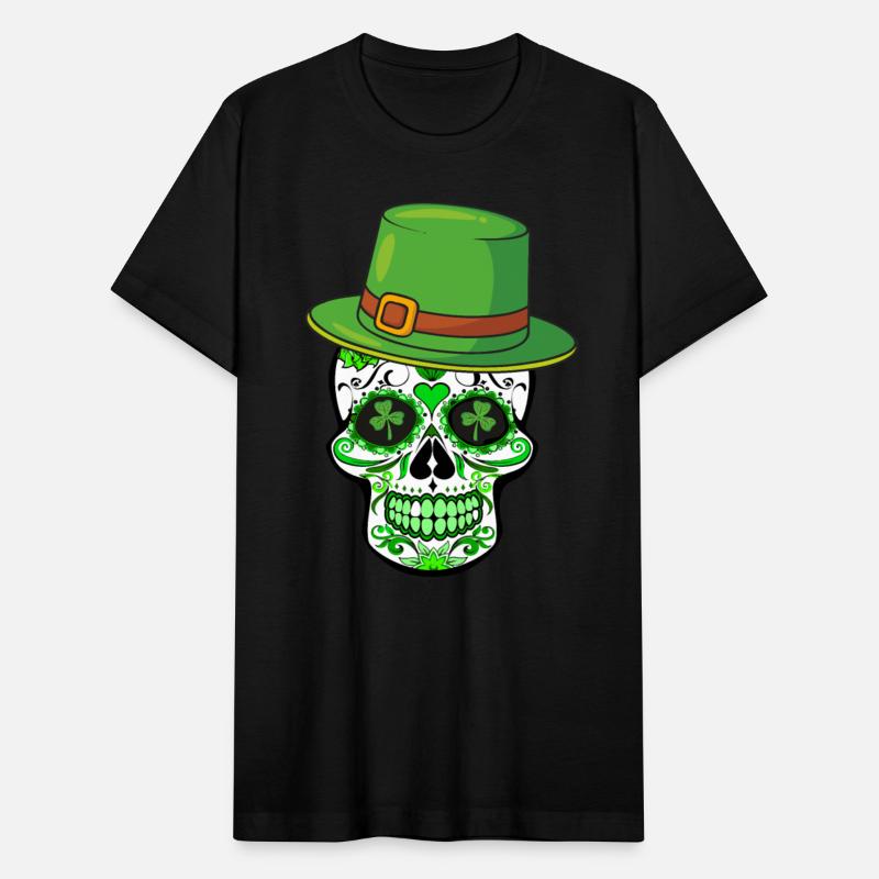 Sugar Skull Saint Patricks Day of the Dead