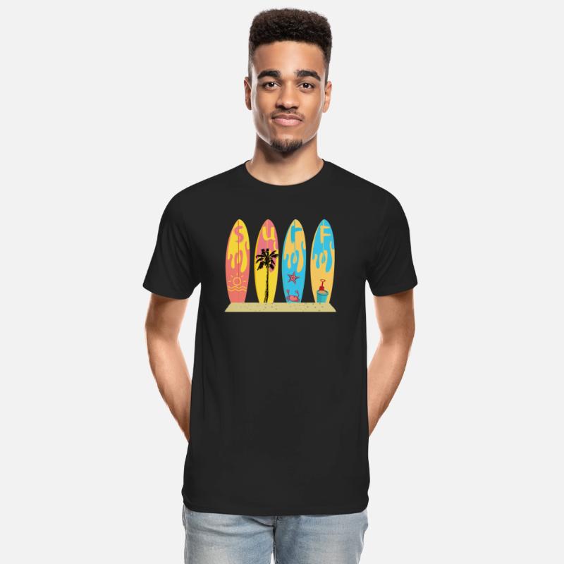 Surf Sea Surfing - Palm Tree - Beach Life