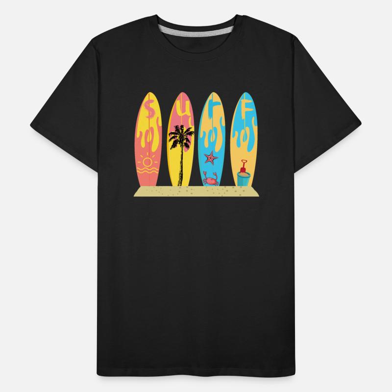 Surf Sea Surfing - Palm Tree - Beach Life