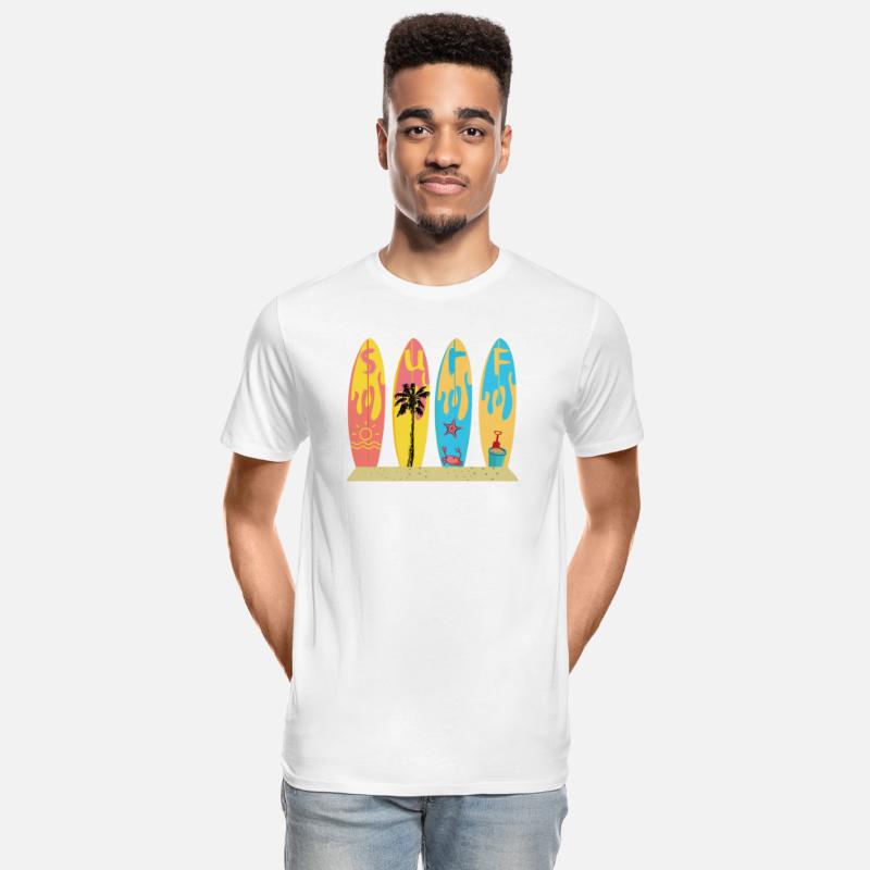 Surf Sea Surfing - Palm Tree - Beach Life