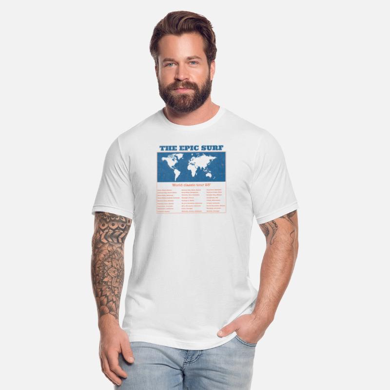 Surfing Spots Map The Epic Surf