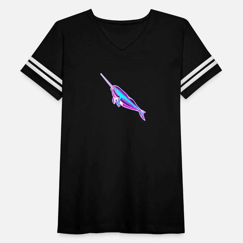 Synthwave Narwhal