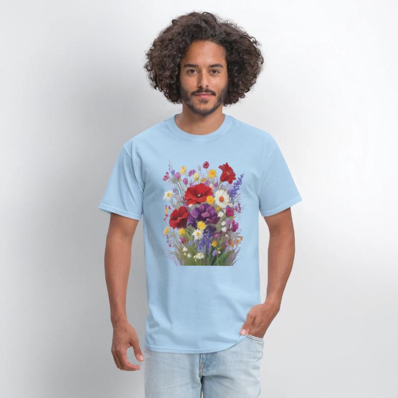 T-shirt for love flower