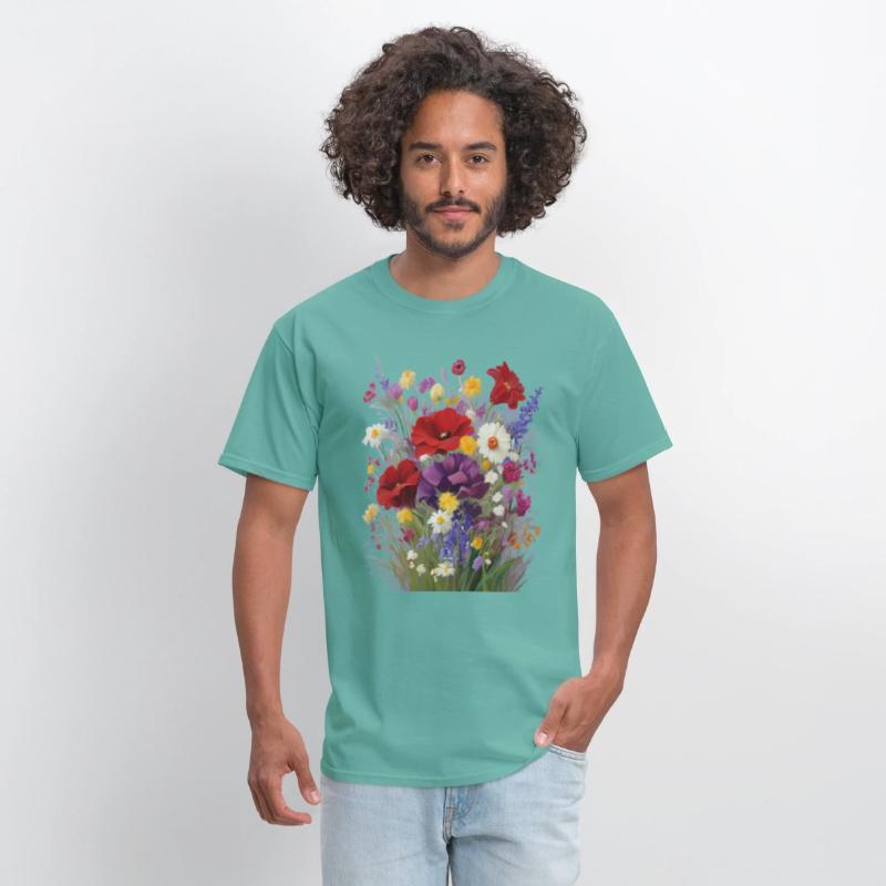 T-shirt for love flower