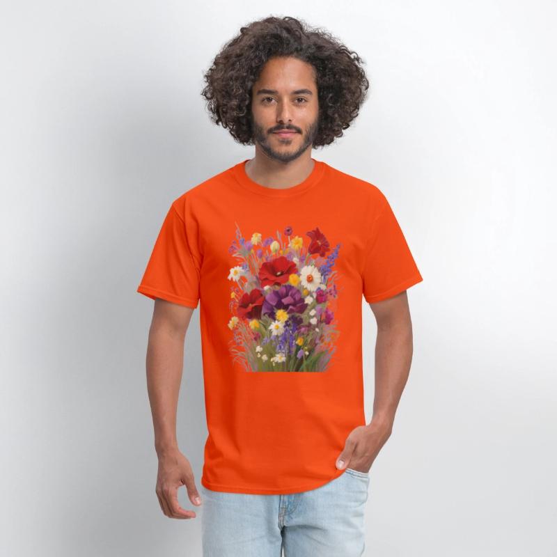 T-shirt for love flower