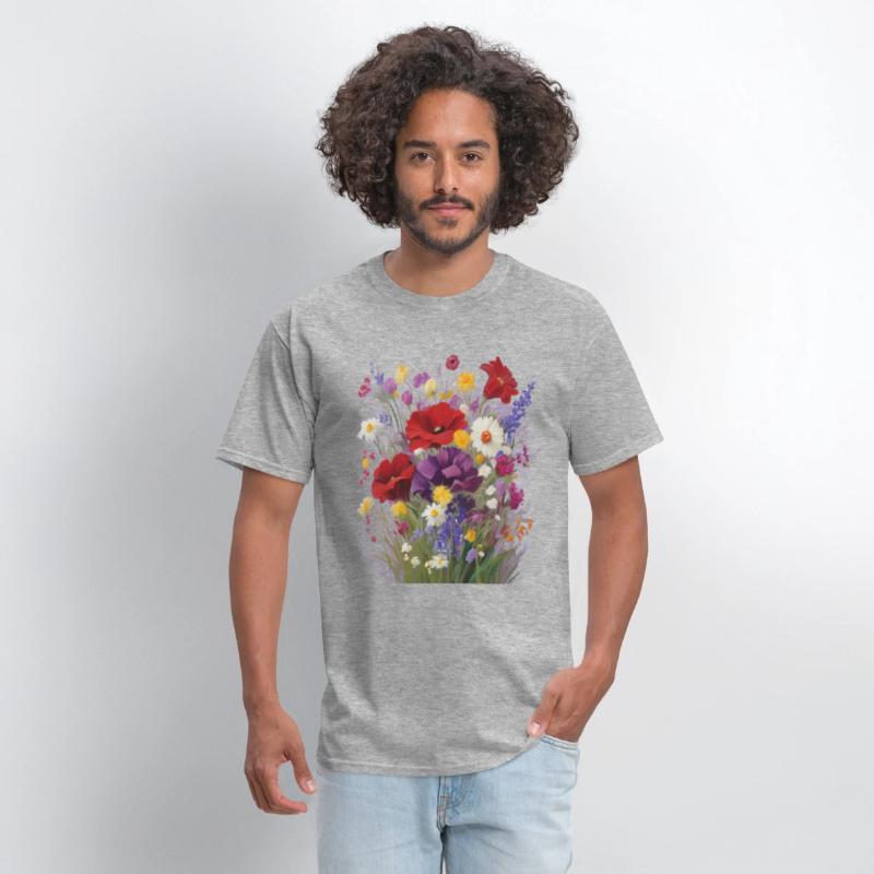 T-shirt for love flower