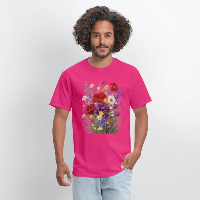 T-shirt for love flower