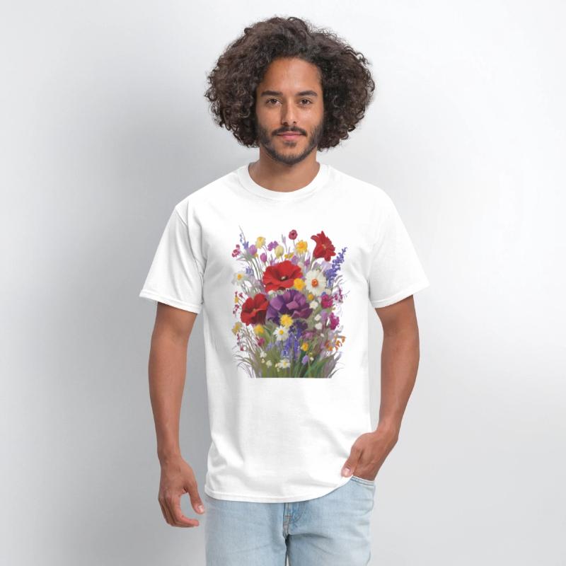 T-shirt for love flower