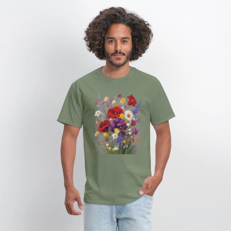 T-shirt for love flower