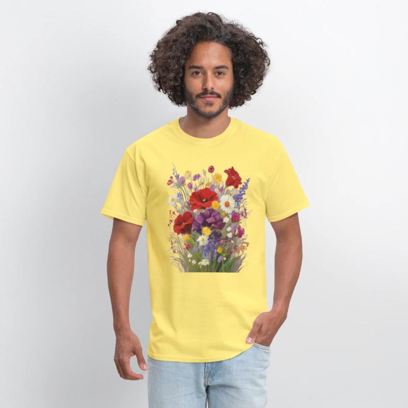 T-shirt for love flower