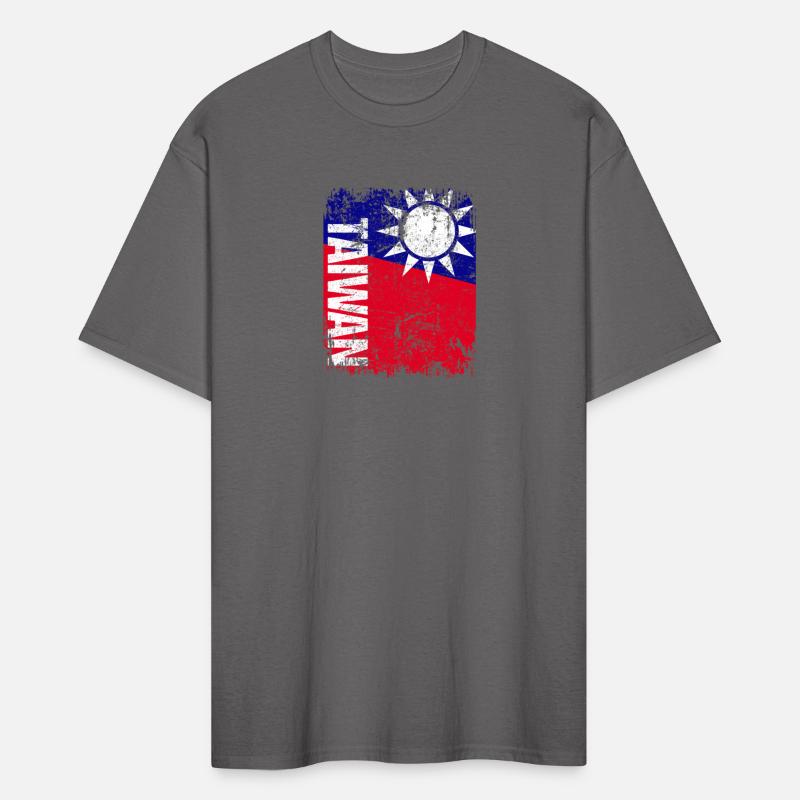 Taiwan Flag Distressed Taiwan