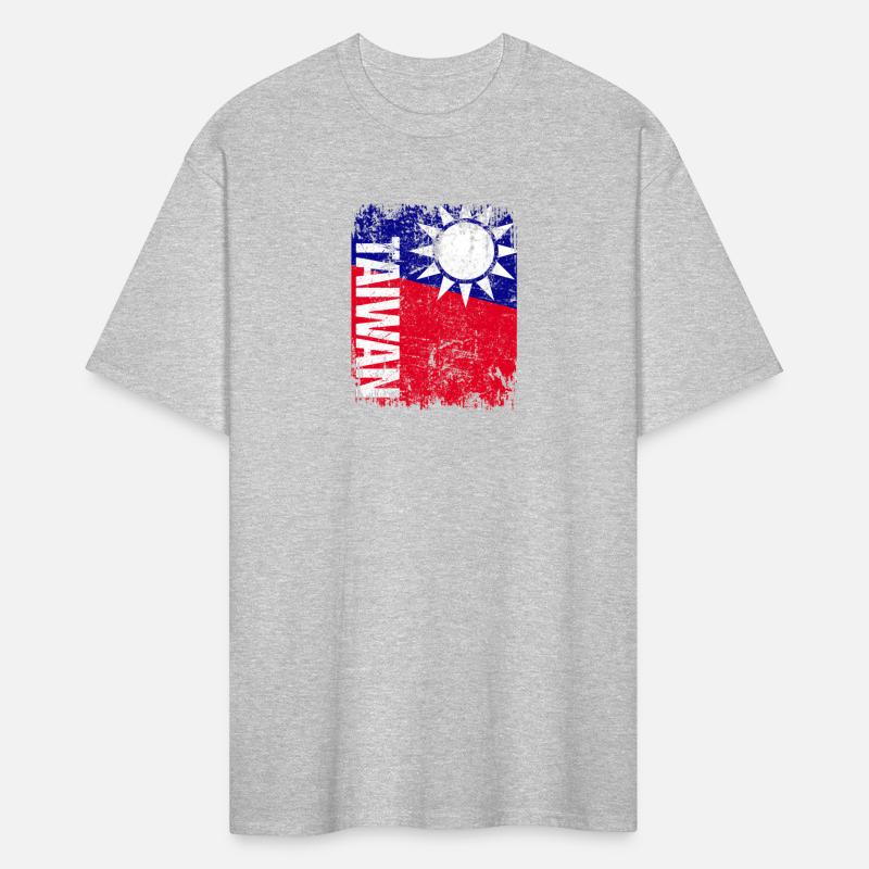 Taiwan Flag Distressed Taiwan