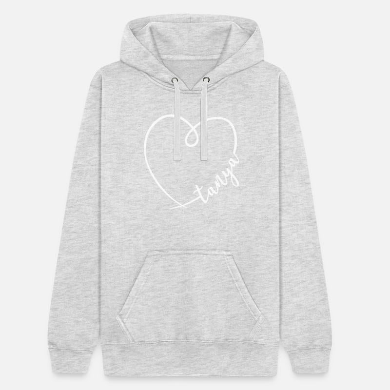 Tanya Name Heart Calligraphy