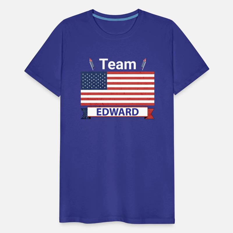 Team Edward USA American Flag Stripe