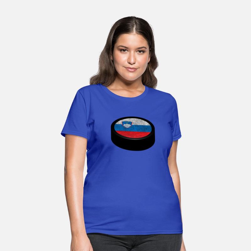 Team Slovenia Hockey Puck