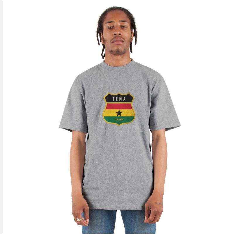 Tema coat of arms flag design