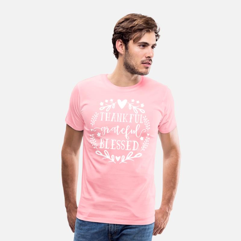 Thankful Grateful Blessed t-shirts