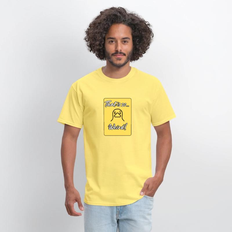 That’s So Weird – Cute Duck Reaction T-Shirt