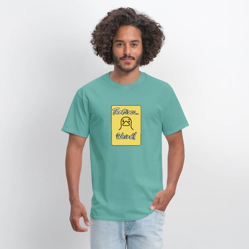 That’s So Weird – Cute Duck Reaction T-Shirt