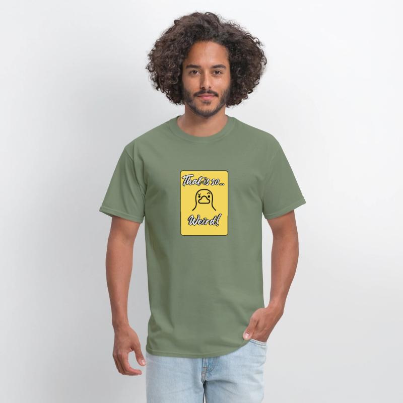 That’s So Weird – Cute Duck Reaction T-Shirt