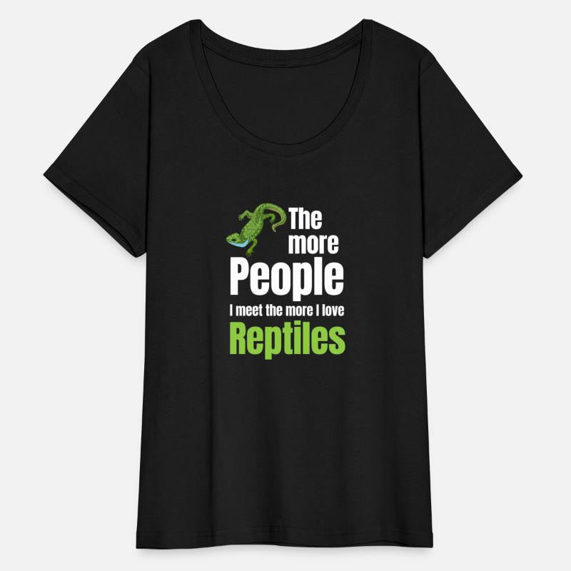 The More People I Meet The More I Love Reptiles