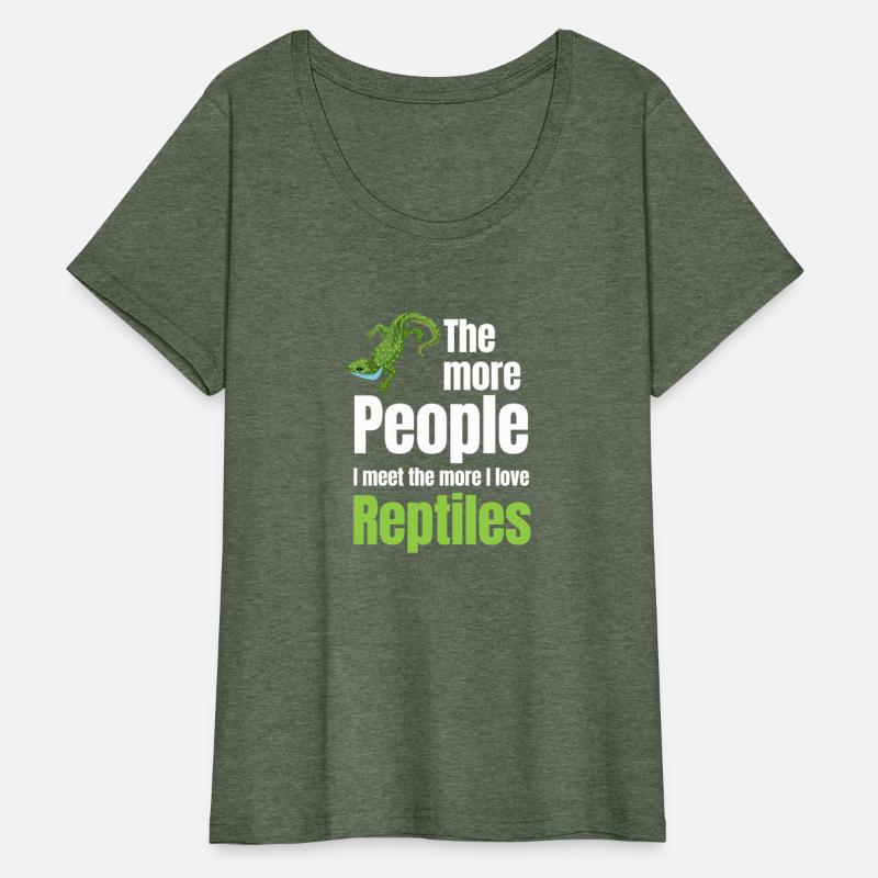 The More People I Meet The More I Love Reptiles