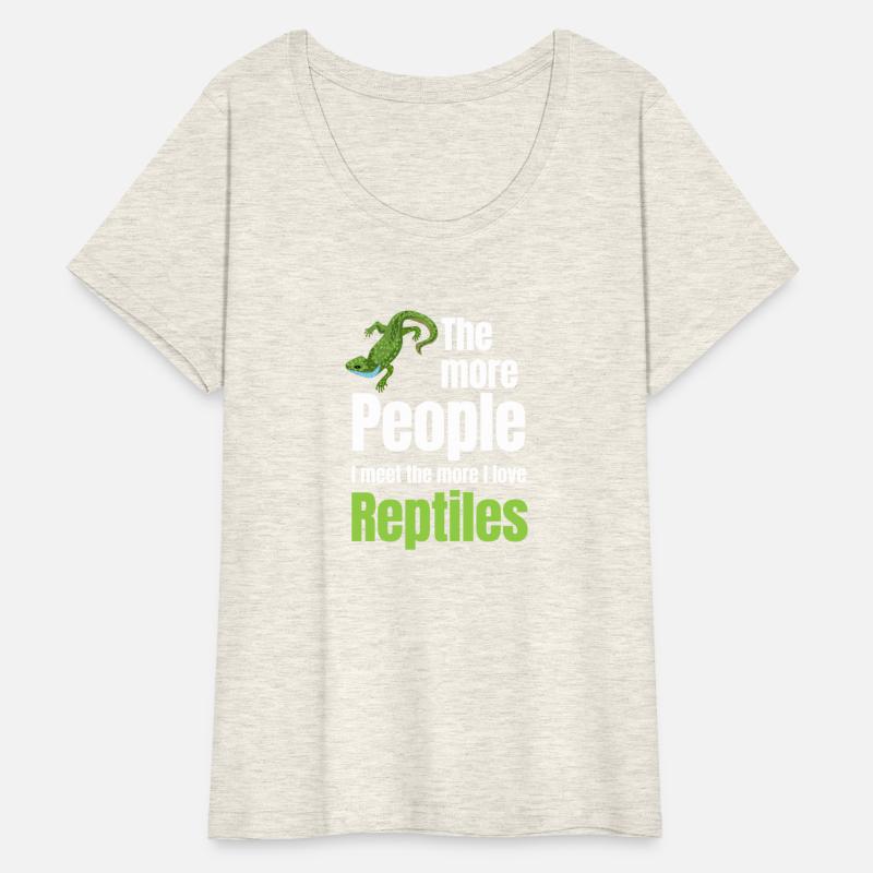 The More People I Meet The More I Love Reptiles