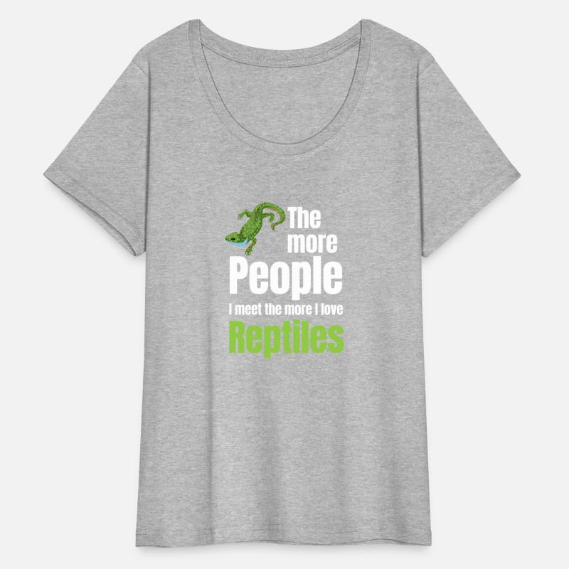The More People I Meet The More I Love Reptiles
