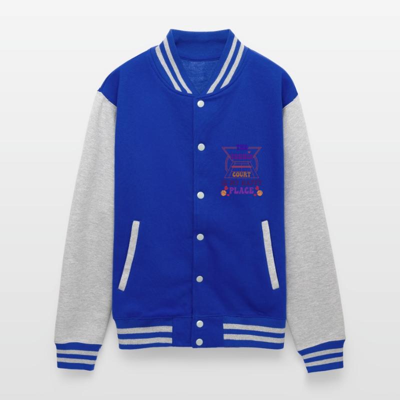 The Tennis Court Is My Happy Place Funny