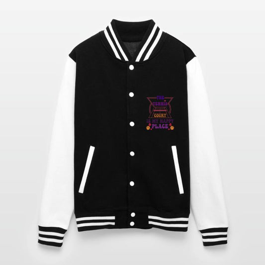 The Tennis Court Is My Happy Place Funny