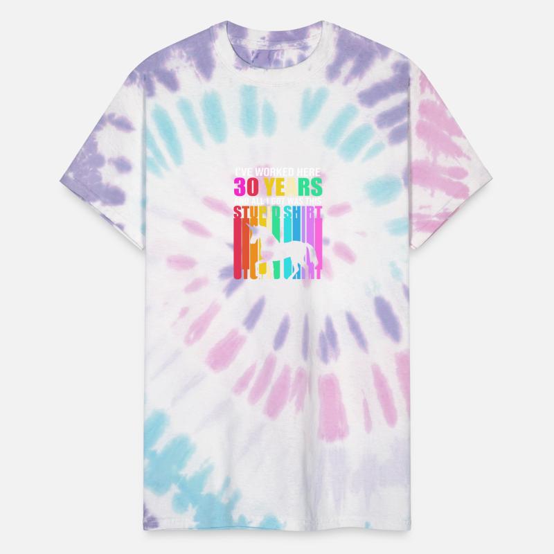 Thirty Years Employee Retiree Rainbow Unicorn