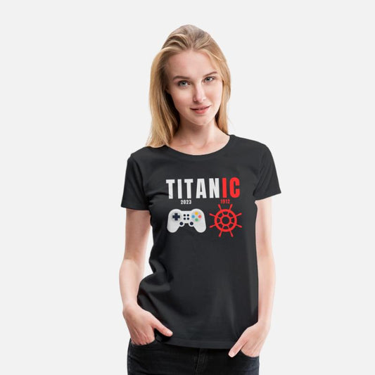 Titanic Controller funny retro vintage Design