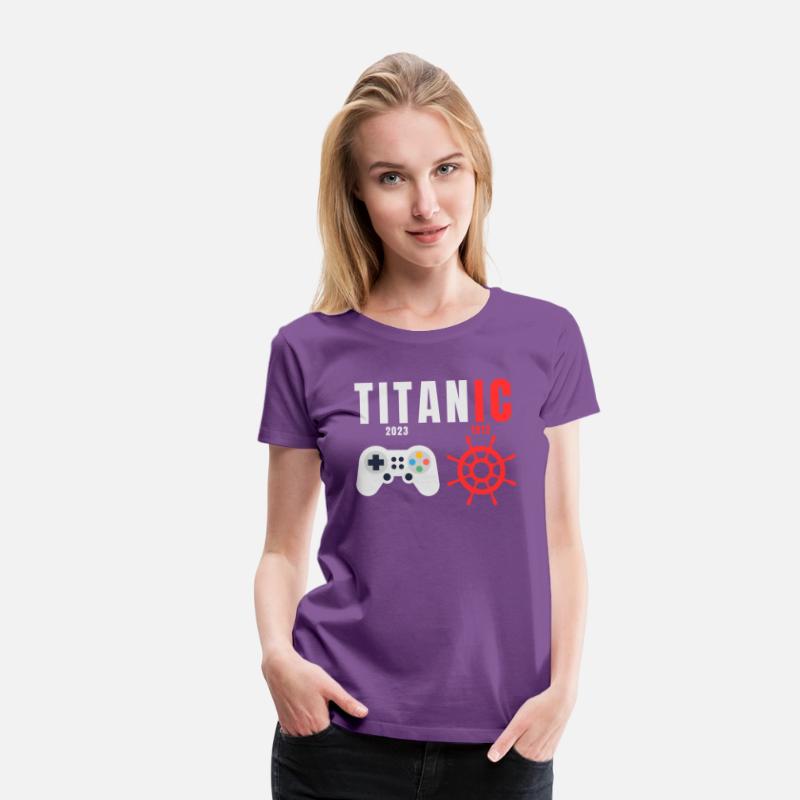 Titanic Controller funny retro vintage Design