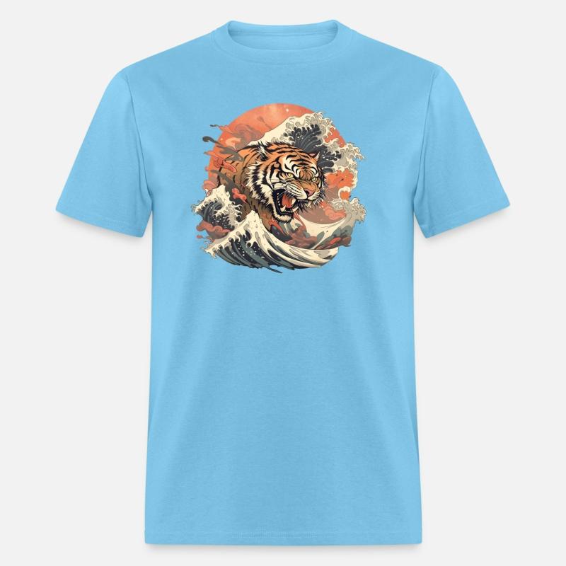 Tokyo Asia 80s Japanese Retro Tiger