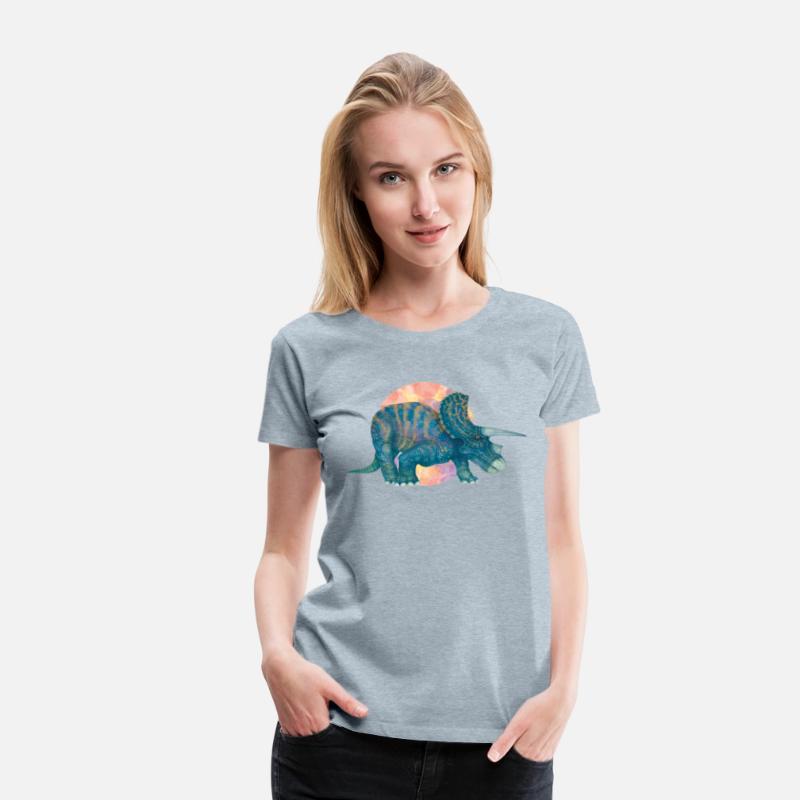 Triceratops Blue Dinosaur