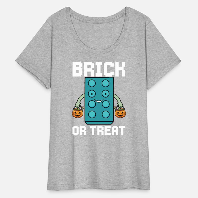 Trick Or Treat Block Building Brick Builder