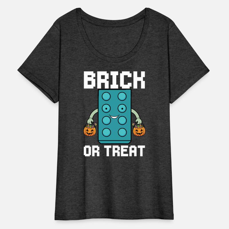 Trick Or Treat Block Building Brick Builder