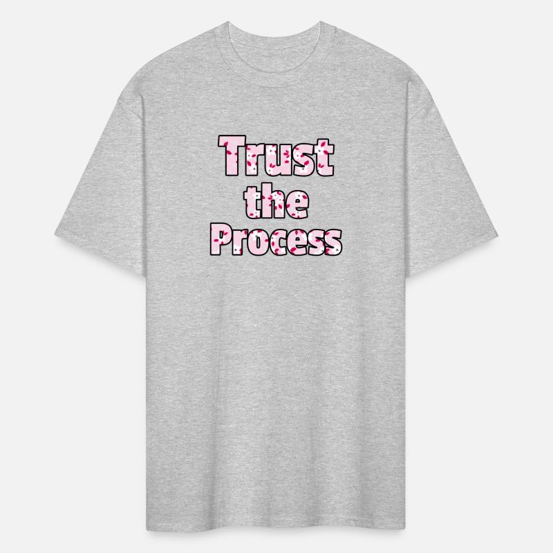 Trust the Process pink floral