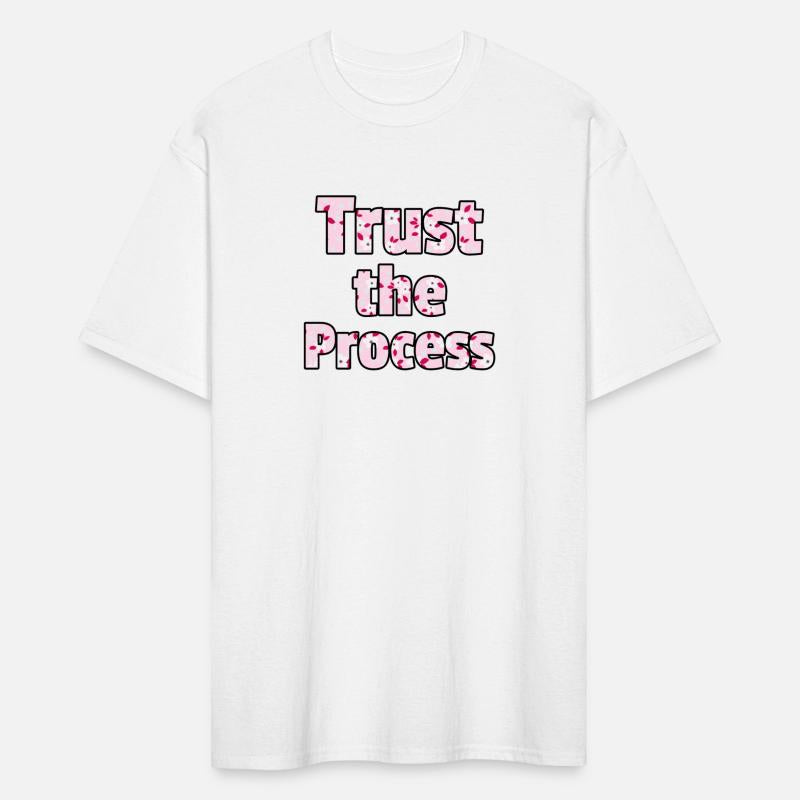 Trust the Process pink floral