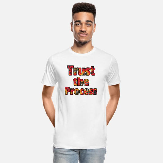 Trust the Process red floral