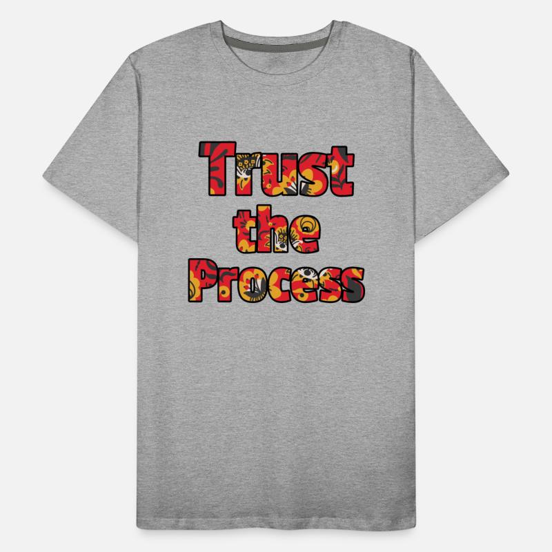 Trust the Process red floral