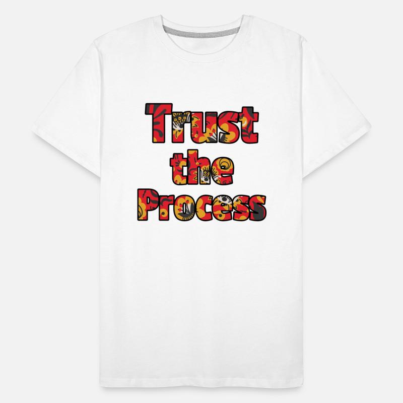 Trust the Process red floral