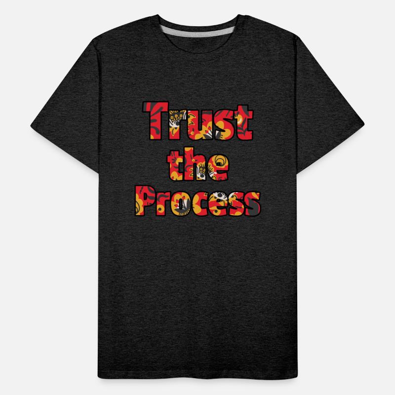 Trust the Process red floral