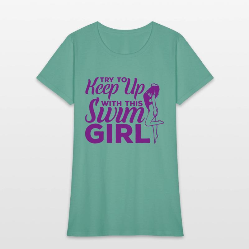 Try To Keep Up With This Swim Girl
