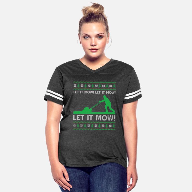 Ugly Christmas Mowing - Let it mow! Let it mow! Le