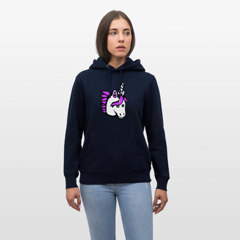 Unicorn Cute Pretty Friendly Cartoon Cool Girl Fun