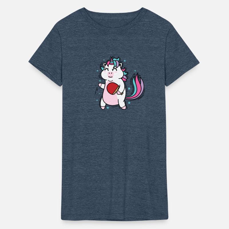 Unicorn playing Table Tennis Mythical Creature Spo