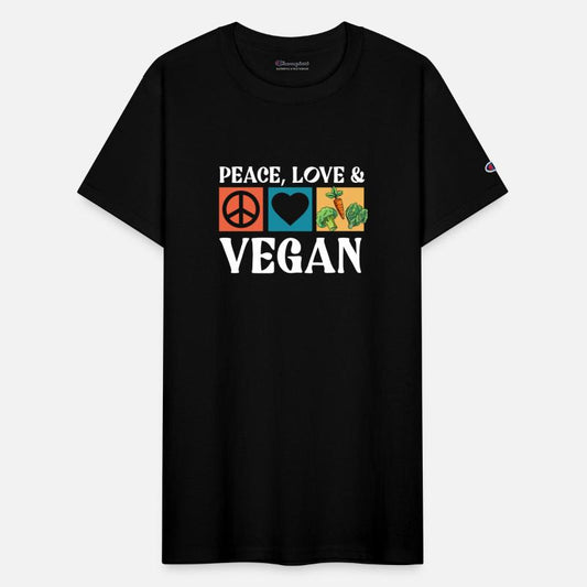 Vegan Peace Love Vegetarian Animal Welfare Organic